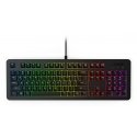 Lenovo K310 tastatūra Speļu USB Amerikāņu angļu valoda Melns