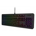 Lenovo K310 tastatūra Speļu USB Amerikāņu angļu valoda Melns
