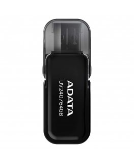 ADATA UV240 USB atmintukas 64 GB USB A tipo 2.0 Juoda