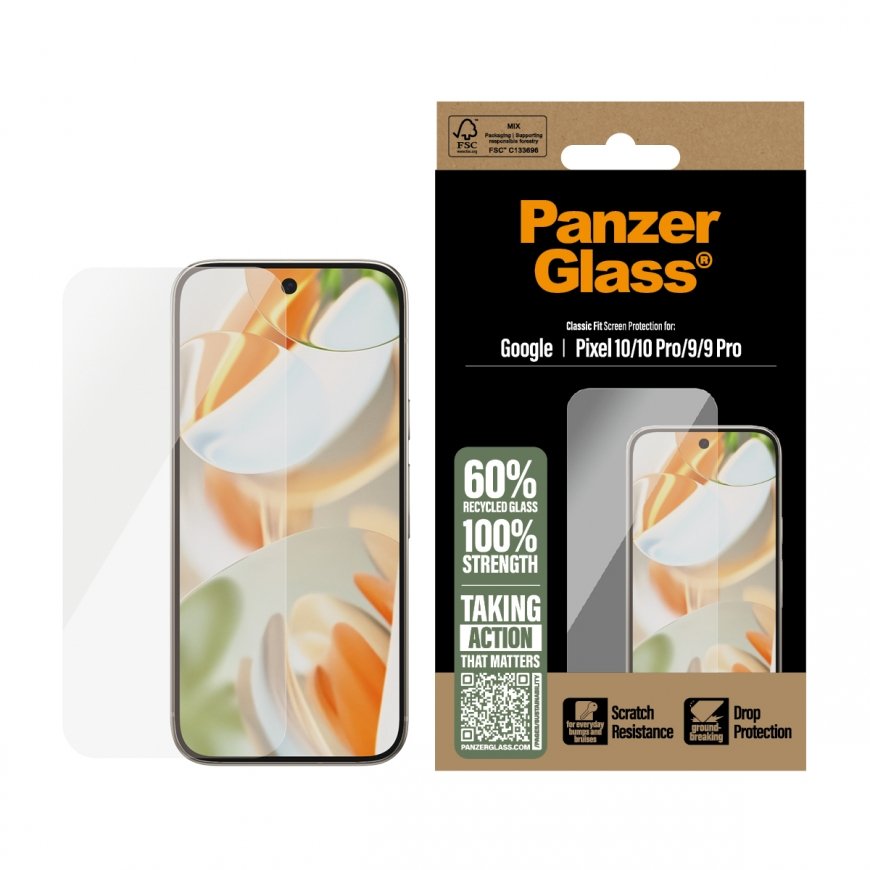 PanzerGlass ® Screen Protector Google Pixel 10 | 10 Pro 5G | 9 5G | 9 Pro 5G | Classic Fit Kirkas nä – 2