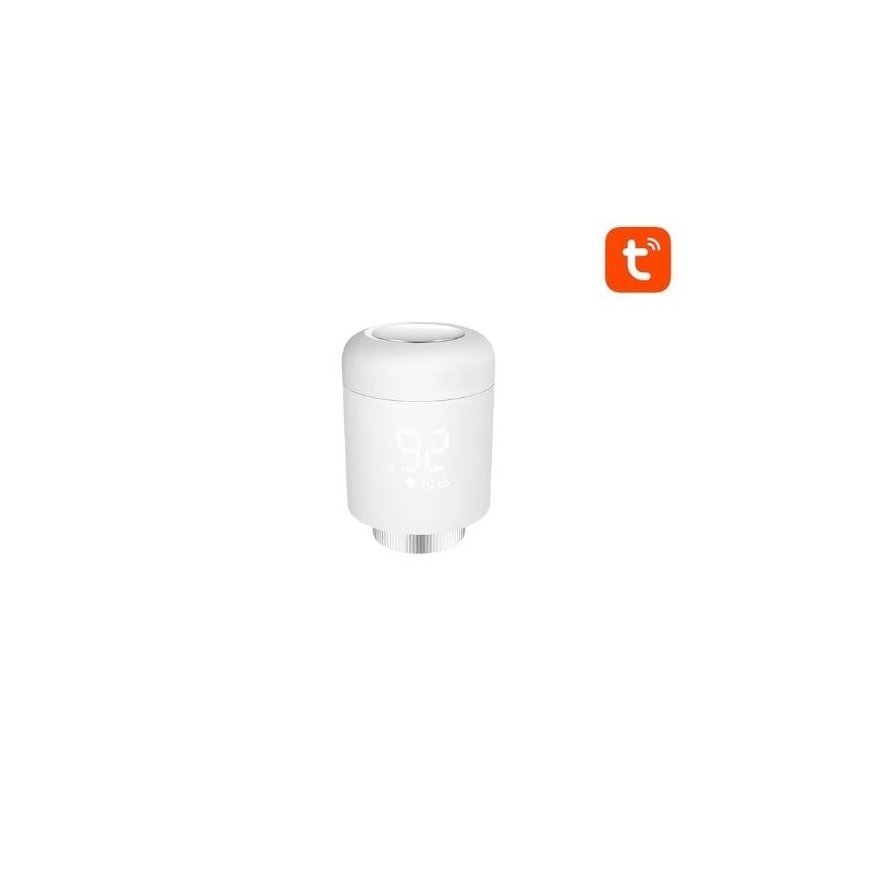 Avatto älykäs ZigBee TUYA -termostaatti patterille indikaatiolla, 3x AA, TUYA