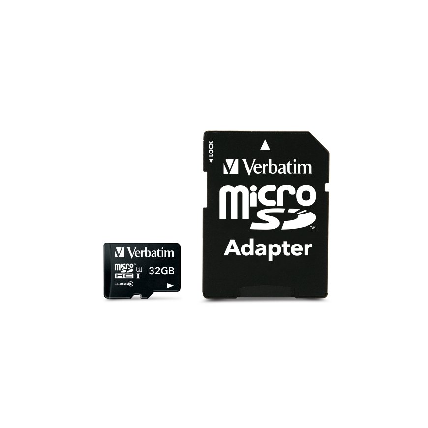 Verbatim Pro 32 GB MicroSDHC UHS Class 10
