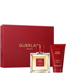Набор для мужчин Guerlain Habit Rouge (EDT, 100 мл + гель для душа, 75 мл)