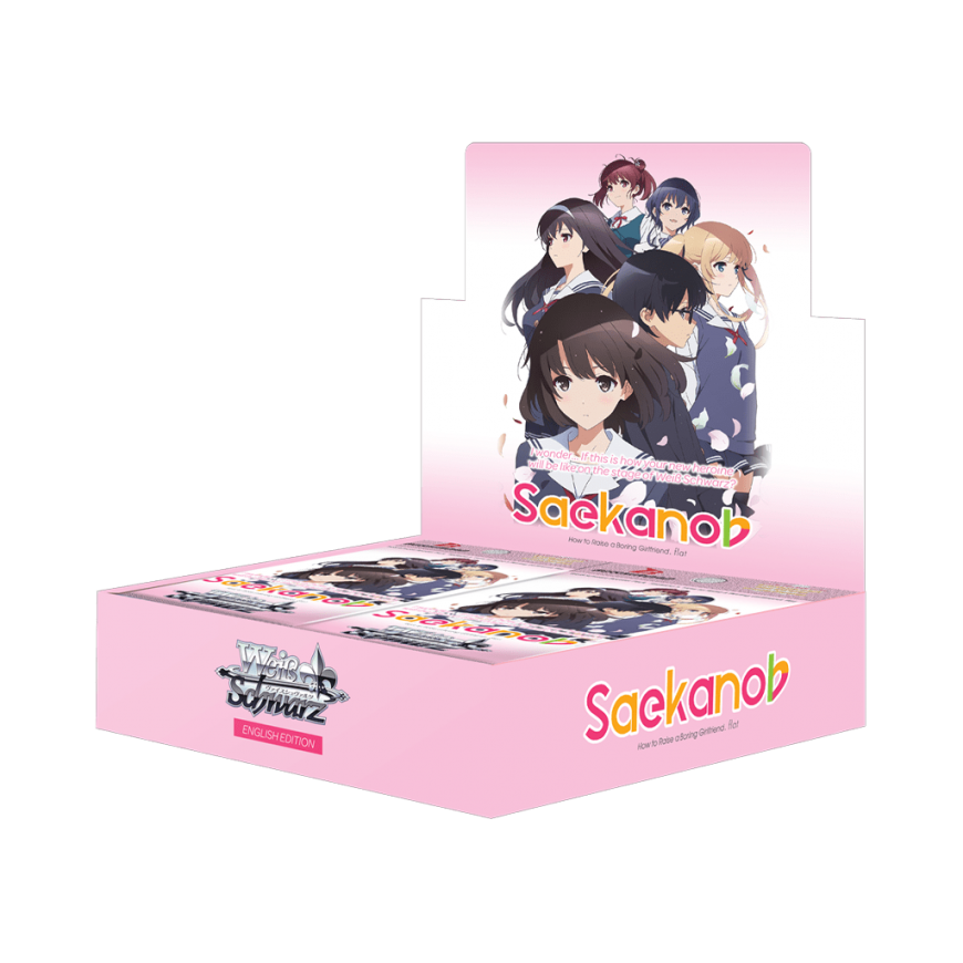 Bushiroad Weiß Juodas - Saekano Kaip Auginti Nuobodžią Merginą. Flat Booster Ekranas (16 Pakelių) – 2