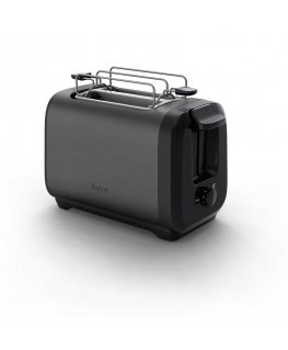 Tefal Subito TT5S18E0 röster 7 2 viil(ud) 1300 W Must, Roostevaba teras