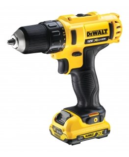 DeWALT DCD710D2 Bez atslēgas 1,1 kg Melns, Dzeltens