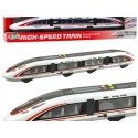 Lean Toys Toy Passenger Train Fuxing Trains with Lights and Sounds