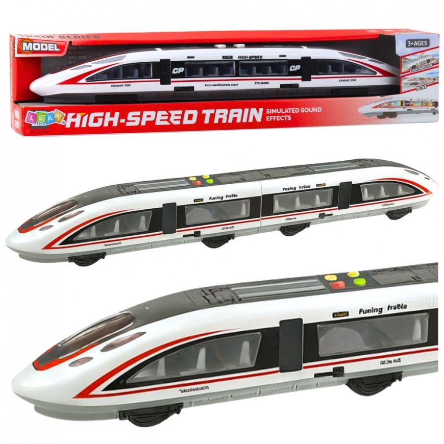 Lean Toys mänguasjarong Fuxing Trains valguse ja helidega – 2
