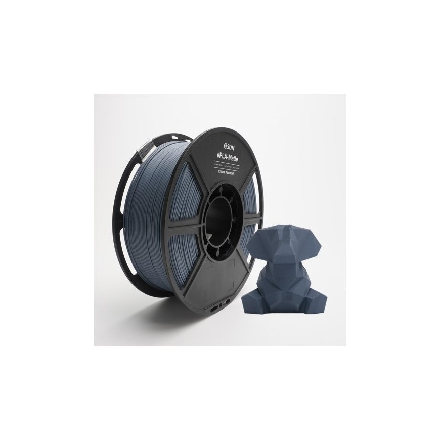 eSun ePLA-Matte 1kg 1.75mm - Темно-серый