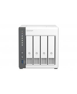 QNAP TS-433 NAS Tower ARM Cortex-A55 4 GB 0 TB QNAP QTS Valge