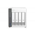 QNAP TS-433 NAS Tower ARM Cortex-A55 4 GB 0 TB QNAP QTS Balts QNAP TS-433 NAS Tower ARM Cortex-A55 4 GB 0 TB QNAP QTS Balts