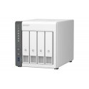 QNAP TS-433 NAS Tower ARM Cortex-A55 4 GB 0 TB QNAP QTS Белый QNAP TS-433 NAS Tower ARM Cortex-A55 4 GB 0 TB QNAP QTS Белый