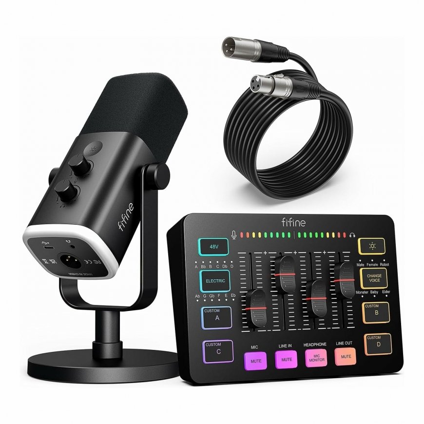 FIFINE AmpliGame KS5W Komplekts | AM8