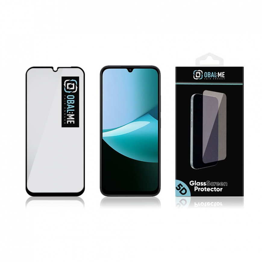 OBAL:ME 5D Glass Screen Protector for Xiaomi Redmi 15C 4G|5G Bl – 2