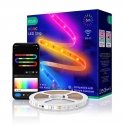 Комплект цифровой LED ленты с Wi-Fi контроллером и блоком питания, RGB IC, 5 м, 24W, TUYA / Smart Life, NOUS