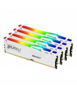 Kingston Technology FURY Beast RGB модуль памяти 128 GB 4 x 32 GB DDR5 5600 MT/s
