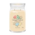 Yankee Candle Signature wax candle Cylinder Vanilla Yellow 1 pc(s) Yankee Candle Signature wax candle Cylinder Vanilla Yellow 1 pc(s)