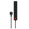 Savio LZ-15 viedais elektrības sadalītājs 5 Maiņstrāvas izvade (-s) Universāls 5 m 0 2500 W Melns Savio LZ-15 viedais elektrības sadalītājs 5 Maiņstrāvas izvade (-s) Universāls 5 m 0 2500 W Melns