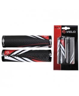 Ручки Vairo Velo ProX VLG-851AD3 130mm GEL Lock-on черно-красные