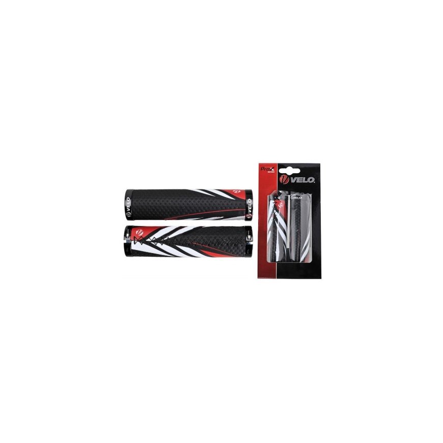 Vairo rankenėlied Velo ProX VLG-851AD3 130mm GEL Lock-on mustatus-punane