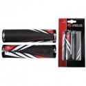 Vairo rankenītēm Velo ProX VLG-851AD3 130mm GEL Lock-on melns-sarkans Vairo rankenītēm Velo ProX VLG-851AD3 130mm GEL Lock-on melns-sarkans
