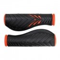 Velo ProX VLG-851AD3 130mm GEL Lock-on handlebars black-red Velo ProX VLG-851AD3 130mm GEL Lock-on handlebars black-red