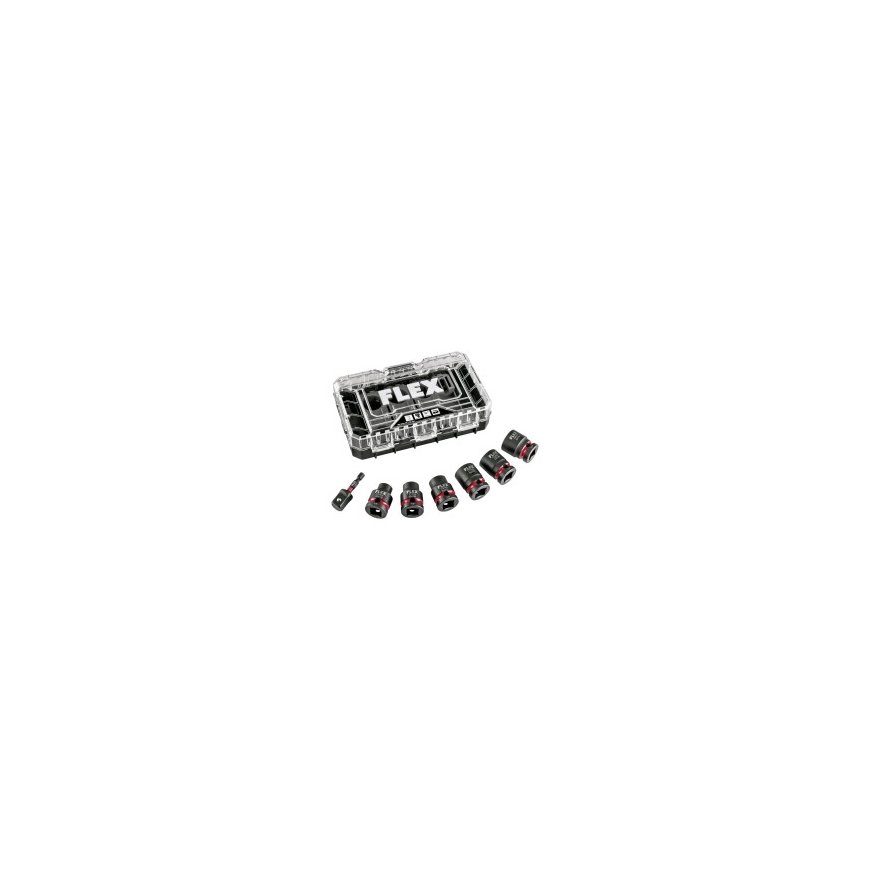 Flex Accessories Smūginių galvučių rinkinys FLEX IPS D10-19 1/2"