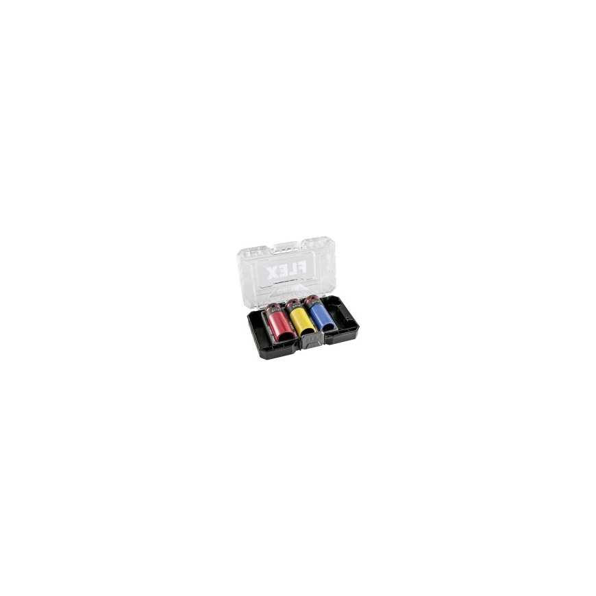 Flex Accessories Pouch Socket Set FLEX IPS D10-19 1/2" – 2