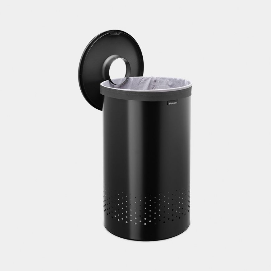 Brabantia 242380 pesukorv 60 l Ümmargune Teras Must – 4