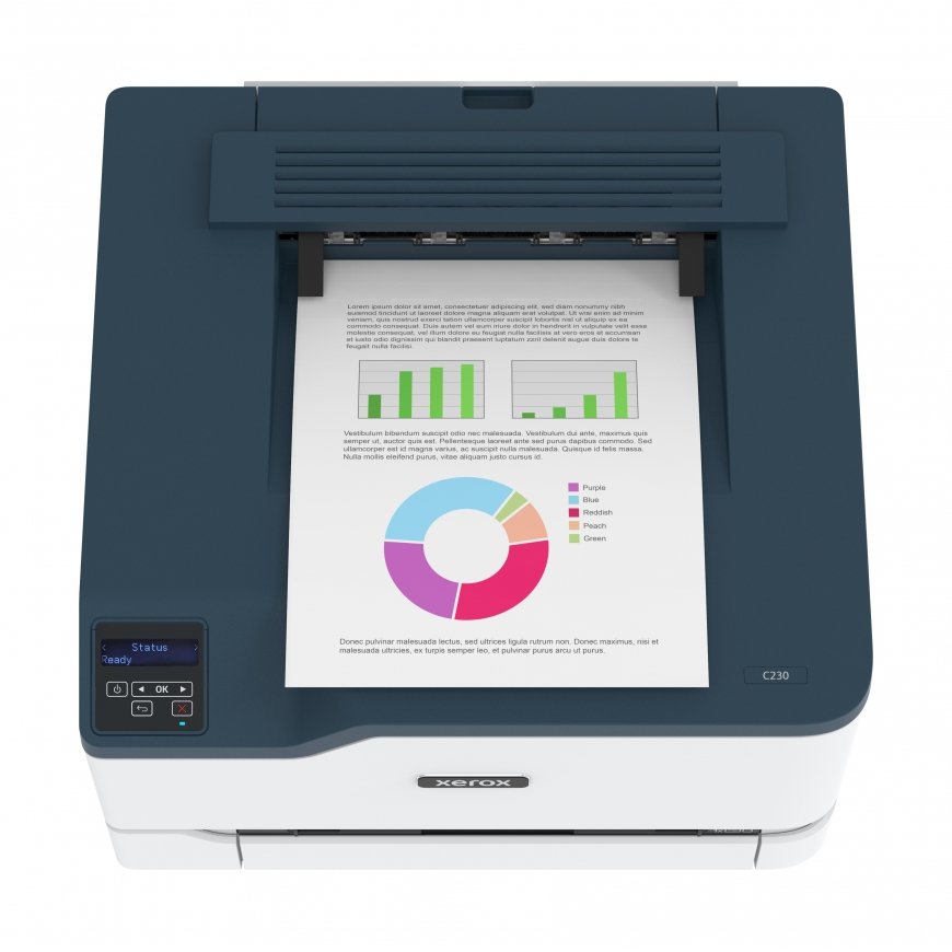 Xerox C230 A4 22ppm Wireless Duplex Printer PS3 PCL5e6 2 Trays Total 251 Sheets – 3