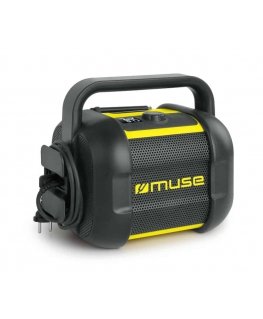 Muse M-968 BTY radio Darba vieta Analogais Melns, Dzeltens