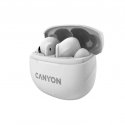 Canyon CNS-TWS8W austiņas un brīvroku komplekts True Wireless Stereo (TWS) Ausīs Zvani /mūzika/sport Canyon CNS-TWS8W austiņas un brīvroku komplekts True Wireless Stereo (TWS) Ausīs Zvani /mūzika/sport