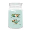 Yankee Candle Aloe & Agave vaško žvakė Cilindras Alavijas Mėlyna 1 vnt Yankee Candle Aloe & Agave vaško žvakė Cilindras Alavijas Mėlyna 1 vnt