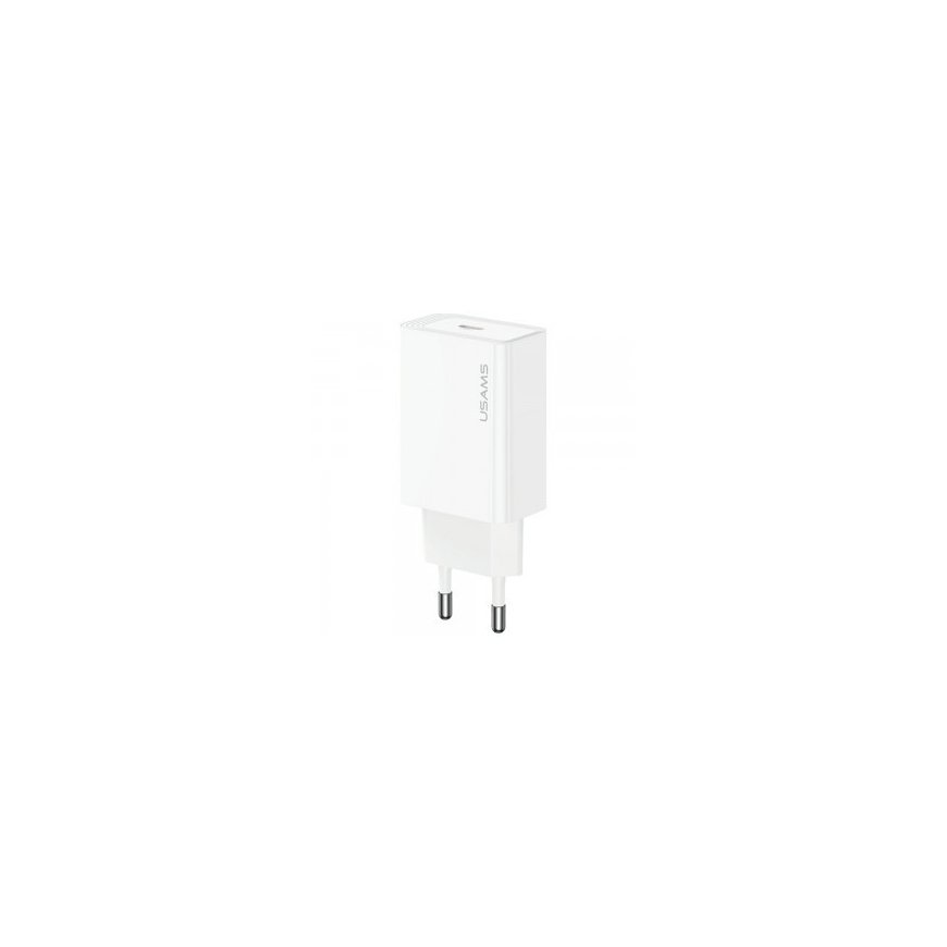 Wall charger USAMS T69 30W USB-C white