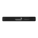 FoneKit MagSafe-yhteensopiva Soft Touch suojakuori, Samsung Galaxy S25 FE, musta/harmaa