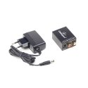 Gembird DSC-OPT-RCA-001 audio pārveidotājs Melns Gembird DSC-OPT-RCA-001 audio pārveidotājs Melns