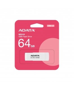 ADATA UC310 USB-muisti 64 GB USB A-tyyppi 3.2 Gen 1 (3.1 Gen 1) Valkoinen