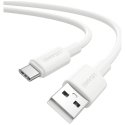 USAMS U90 cable 3A USB-A to USB-C white USAMS U90 cable 3A USB-A to USB-C white