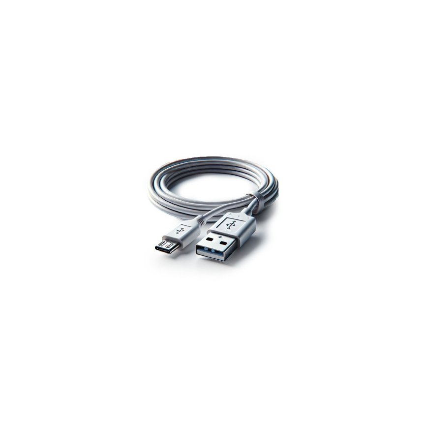 USAMS U90 cable 3A USB-A to USB-C white – 2