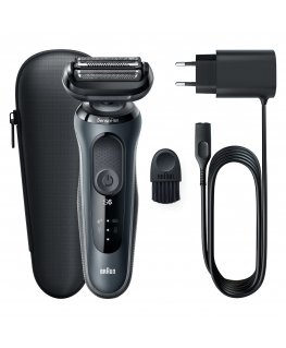 Braun Series 6 61-N1000s Foolium pardel Must, Hall