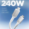 SPIGEN EB24012CC ESSENTIAL TYPE-C CABLE 240W 120CM WHITE SPIGEN EB24012CC ESSENTIAL TYPE-C CABLE 240W 120CM WHITE