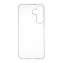 FoneKit silikonisuoja, Samsung Galaxy S25 FE, läpinäkyvä