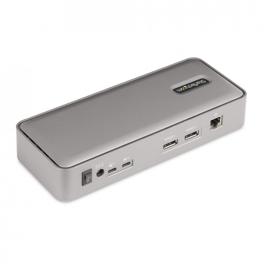 StarTech.com 129UE-USBC-KVM-DOCK KVM-kytkin Hopea – 2