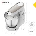 Kenwood Titanium Chef Baker XL monitoimikone 1200 W 7 L Valkoinen Sisäänrakennettu vaaka Kenwood Titanium Chef Baker XL monitoimikone 1200 W 7 L Valkoinen Sisäänrakennettu vaaka