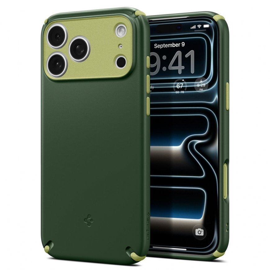 Spigen Nano Pop Hybrid (MagFit) matkapuhelimen suojakotelo 17,5 cm (6.9") Suojus Tummanvihreä – 2