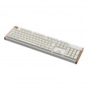 Keychron K10 HE SE 100 % žaidimų klaviatūra, balta/medinė Keychron K10 HE SE 100 % žaidimų klaviatūra, balta/medinė