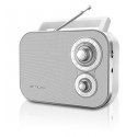 Muse M-051 RW Kannettava Analoginen Valkoinen