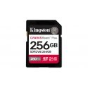 Kingston Technology Canvas React Plus 256 GB SDXC UHS-II Klases 10 Kingston Technology Canvas React Plus 256 GB SDXC UHS-II Klases 10