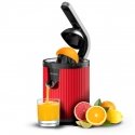 Cecotec Xqueeze RetroJuice 600 Lēns sulas spiedējs 600 W Melns, Sarkans, Nerūsējošs tērauds Cecotec Xqueeze RetroJuice 600 Lēns sulas spiedējs 600 W Melns, Sarkans, Nerūsējošs tērauds