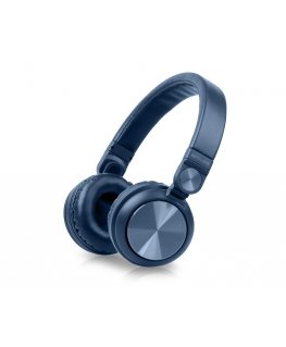 Muse M-276BTB headphones/headset Wired & Wireless Head-band Calls/Music Bluetooth Blue